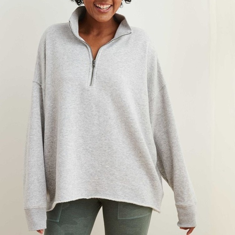 Aerie Sunday soft quarter zip sweatshirt